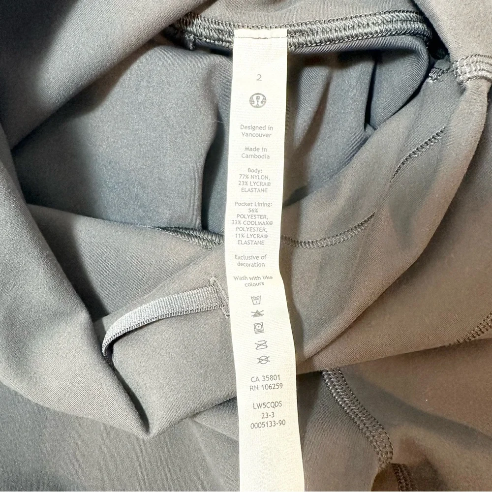 Lululemon x Peloton Wunder Train Tight 25”, Size 2